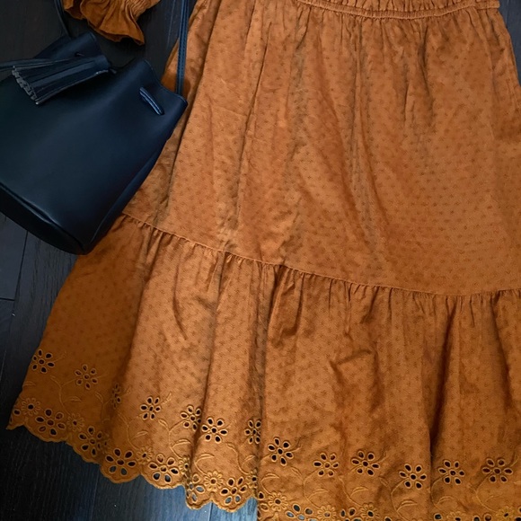 Rust Prairie Dress - Picture 2 of 5